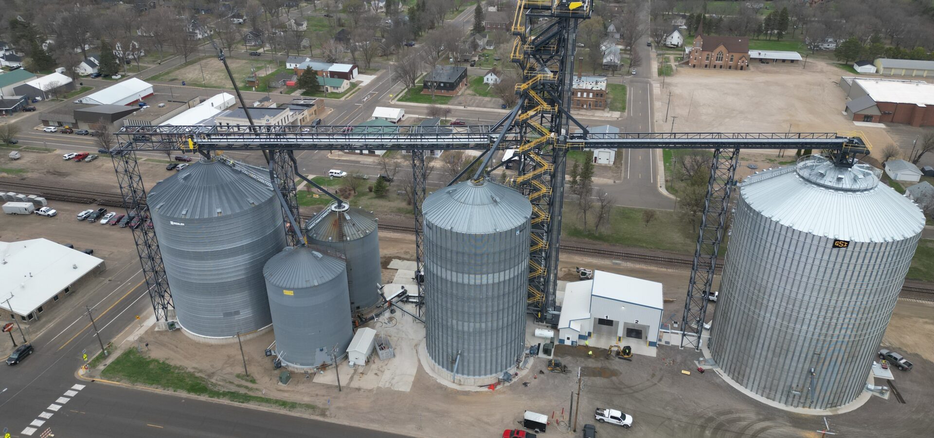 Grain Elevator Drove Photo