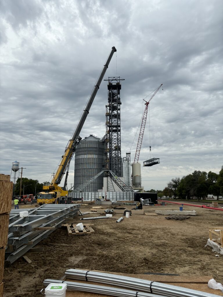 Grain elevator construction